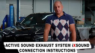 Active Sound Exhaust System Ixsound Connection Instructions