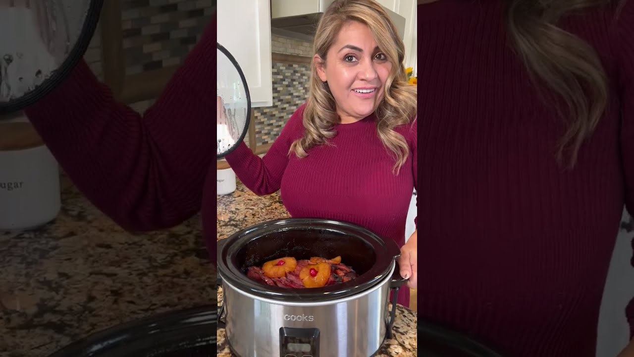 The Best Thanksgiving Ham Recipe Slow Cooked Sweet Pineapple Ham