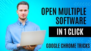 Google Chrome tricks || Open all tab/software at one click screenshot 4