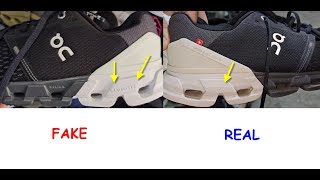 ON cloud flyer sneakers real vs fake. How to spot fake On cloudflyer trainers, shoes