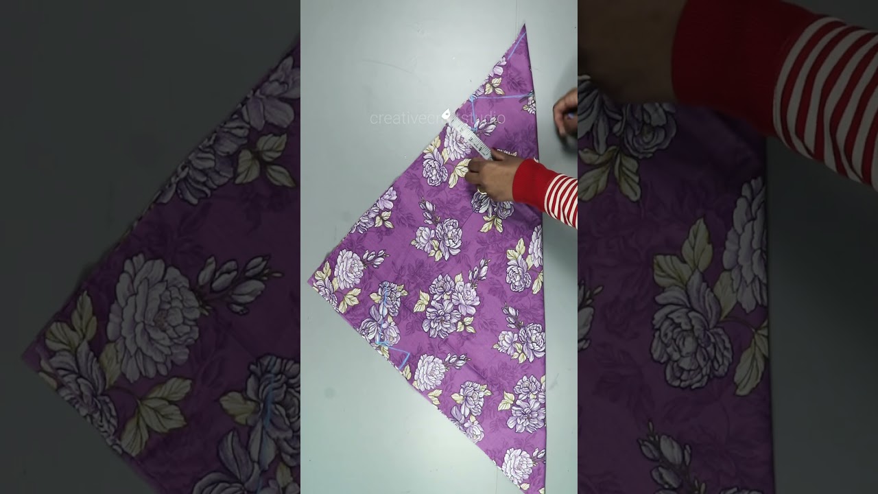 Крой детского платья 