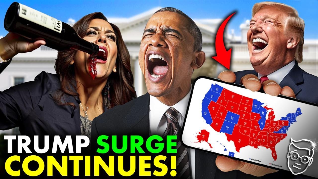 Trump SURGES In Swing State Polls, Betting Odds Predict MAGA Landslide 📈 | Kamala Collapse 📉