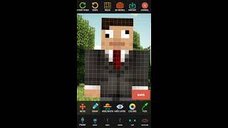 Custom Skin Creator for Minecraft Android App Walkthrough screenshot 5