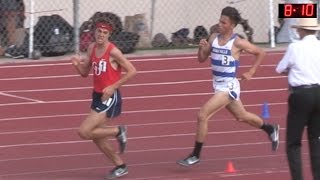 2016 TF - CIF-ss Prelims (Div 1) - Men's 3200 Meters (2 Heats) Wealth