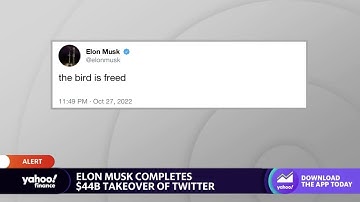 Elon Musk completes $44 billion takeover of Twitter, top execs depart