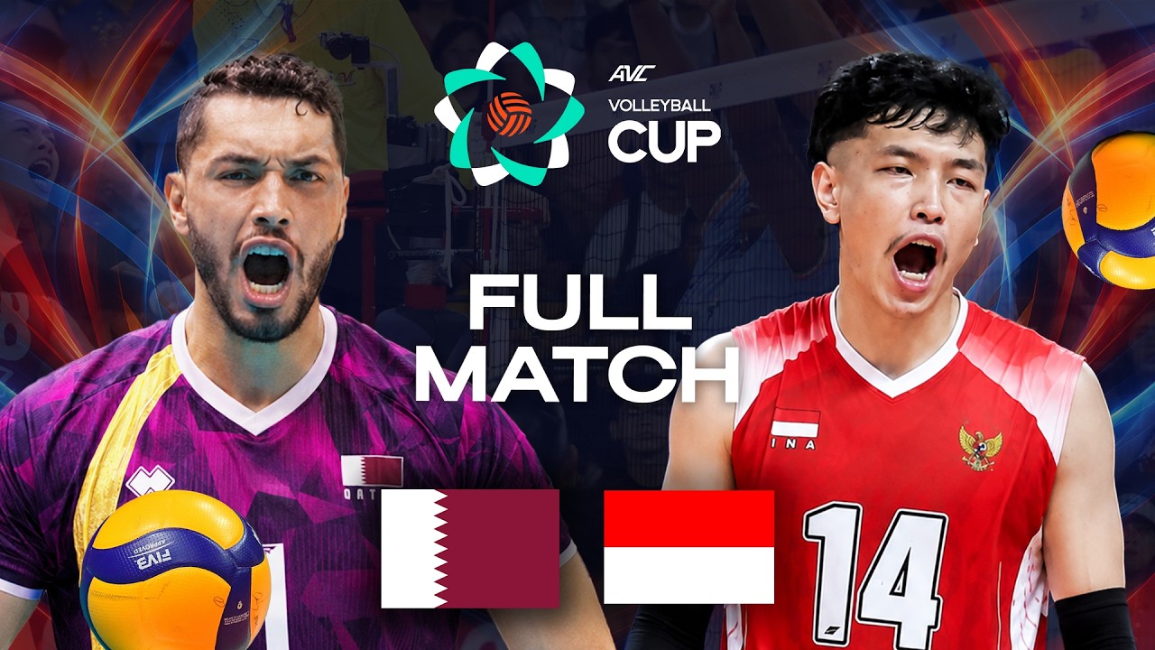 Qatar vs. Indonesia - Pool Play | AVC Men's Cup 2026