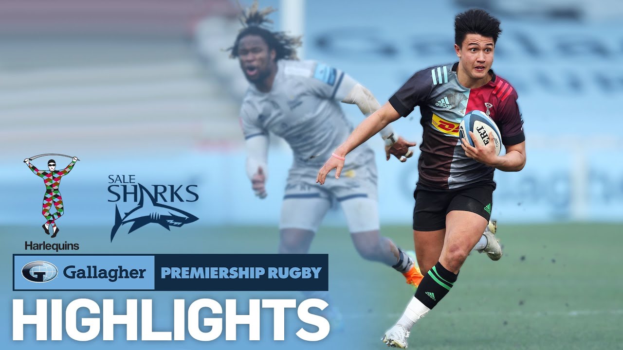 Harlequins v Sale Sharks - HIGHLIGHTS Hard Work Denies Comeback Gallagher Premiership 2020/21