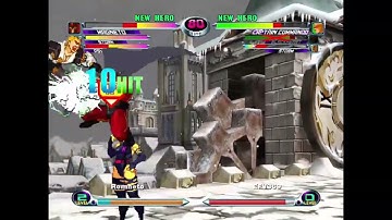 MvC2: Romneto - Magneto GB to 2x Throw Unmashable 100% Sequence