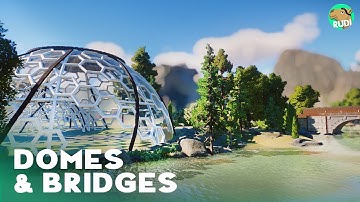 Geodestic Domes - Yosemite Valley Zoo - Planet Zoo Speedbuild