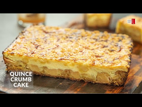 Quince Crumb Cake | Food Channel L Recipes