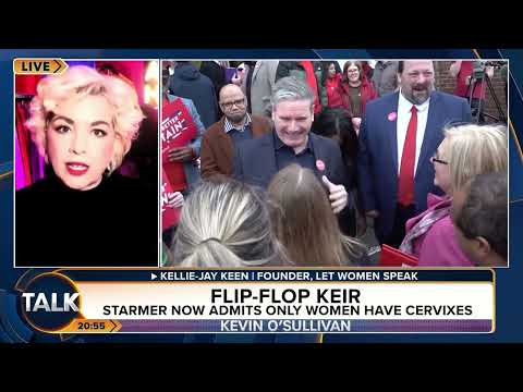 Talk TV - Kellie-Jay Keen and Kevin O'Sullivan discuss Keir Starmer's sudden grasp of female anatomy