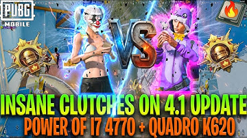 🔥 1v4 Clutch Gameplay PUBG Mobile 4.1 – Insane Rush Moments
