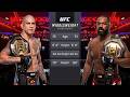 Alex Pereira vs Jon Jones Full Fight - UFC 4 Fight Of The Night