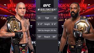 Alex Pereira vs Jon Jones Full Fight - UFC 4 Fight Of The Night