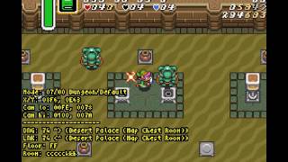 Zelda: LttP - Bootless Desert Big Key (Quadrant Bug)