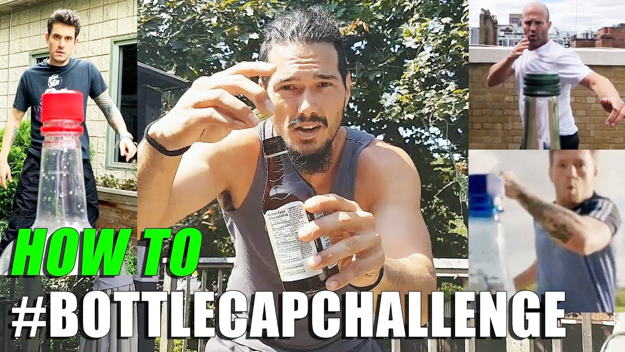 Bottle Cap Challenge Bottle Cap Kick HOW TO Tutorial 👣 YouTube