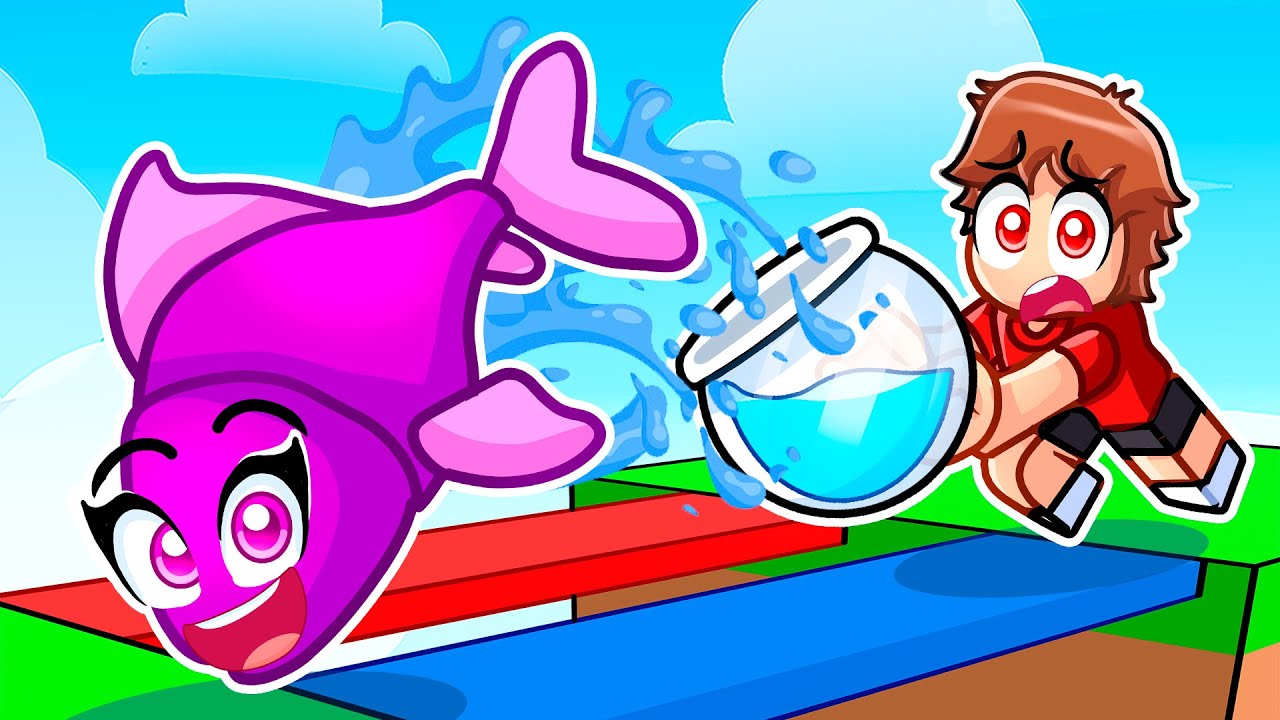 Techy Has A Pet FISH In Roblox With MY CRAZY FAN GIRLS...