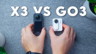 Insta360 GO 3 vs X3 | Which Should You Buy?