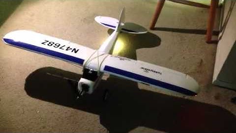 Hobbyzone Super Cub LP Lights Flaps and Ailerons