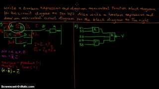 FBDs, Boolean Algebra and Relay Circuit Pt 1