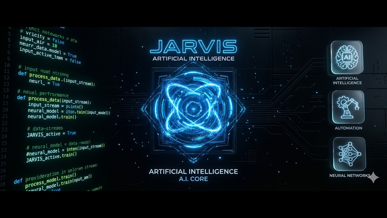 Jarvis Computer Setup I Built a Real JARVIS for My Desktop (Full Setup & Prompt) - YouTube
