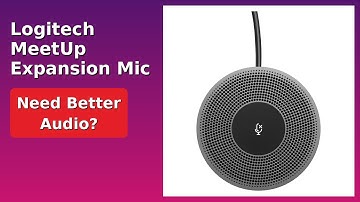 REVIEW (2025): Logitech MeetUp Expansion Mic. Features.
