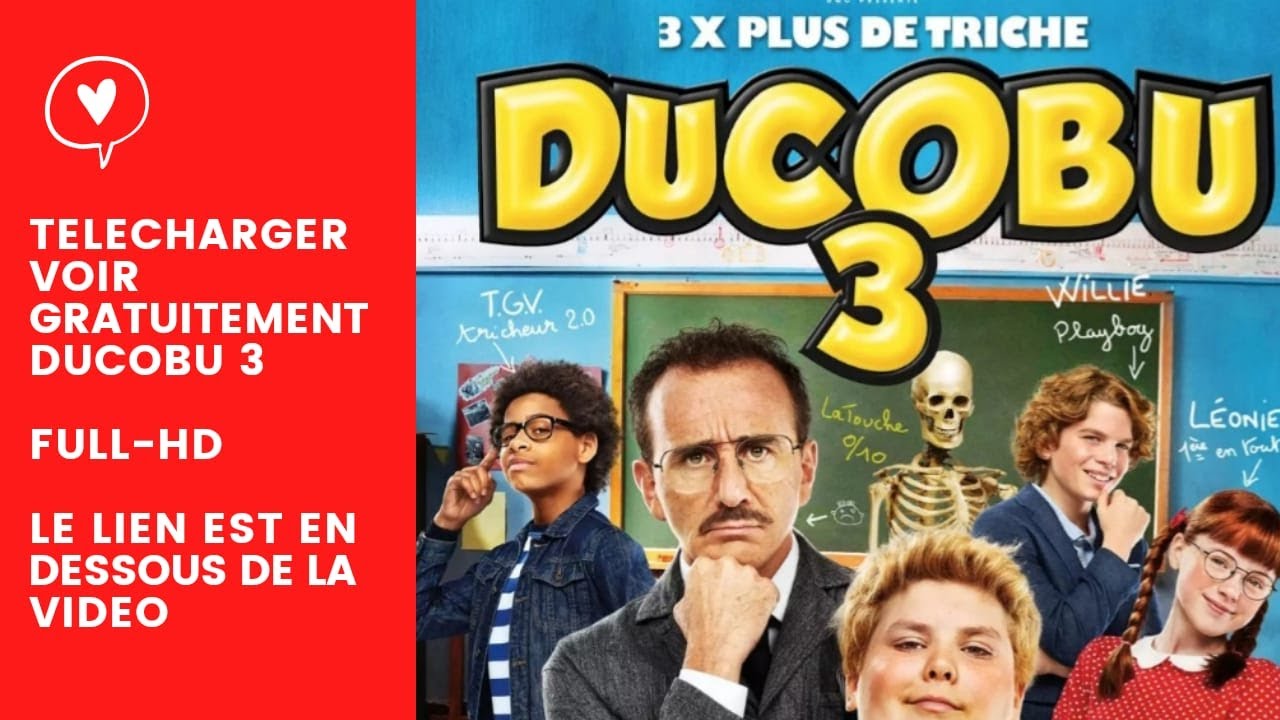Film Ducobu 3 (Comment voir gratuitement , lien en dessous de la video
