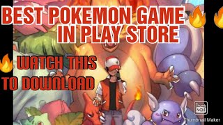 BEST POKEMON GAME FOR ANDROID IN PLAY STORE screenshot 5