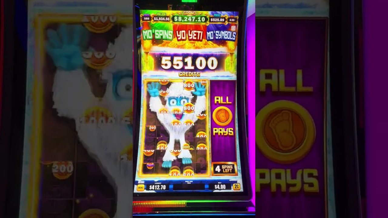 Yo Yeti: Triple Pop Back to Back #slot #casino #jackpot 