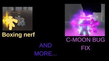 「YBA」Haymaker is getting another nerf! C-Moon bug fix and more