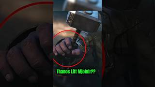 Can Thanos lift Thor’s hammer? 🤔🔨⚡ Wealth