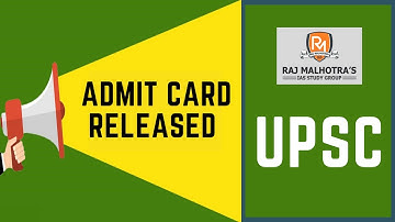 UPSC CSE 2020 Prelims Admit Card Released | Download link in description | UPSC Latest News |