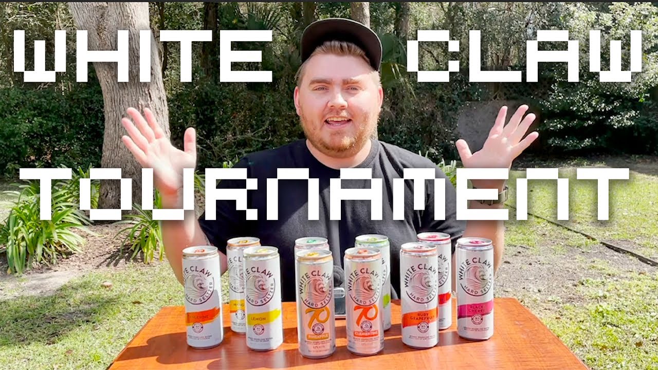 I Ranked Every White Claw Flavor | Blind Taste Test