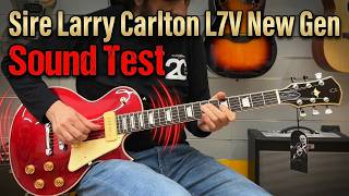 Sire Larry Carlton L7V New Gen Candy Apple Red Sound Test