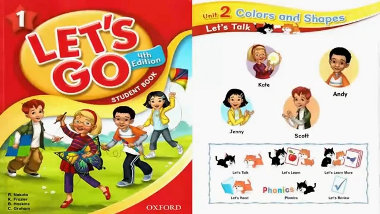 Let's Go 1 Fourth edition Unit 2 Colors and Shapes - YouTube
