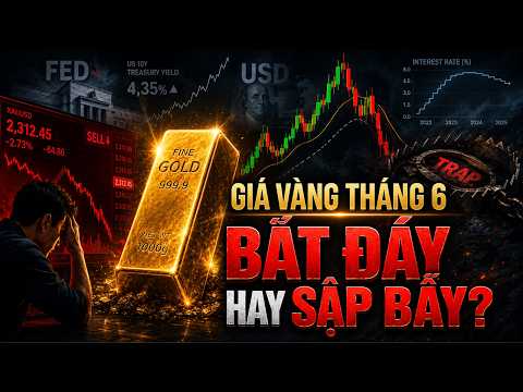 Giá vàng tháng 6: Cơ hội bắt đáy hay cái bẫy mới?| GÓC NHÌN GIÀU CÓ