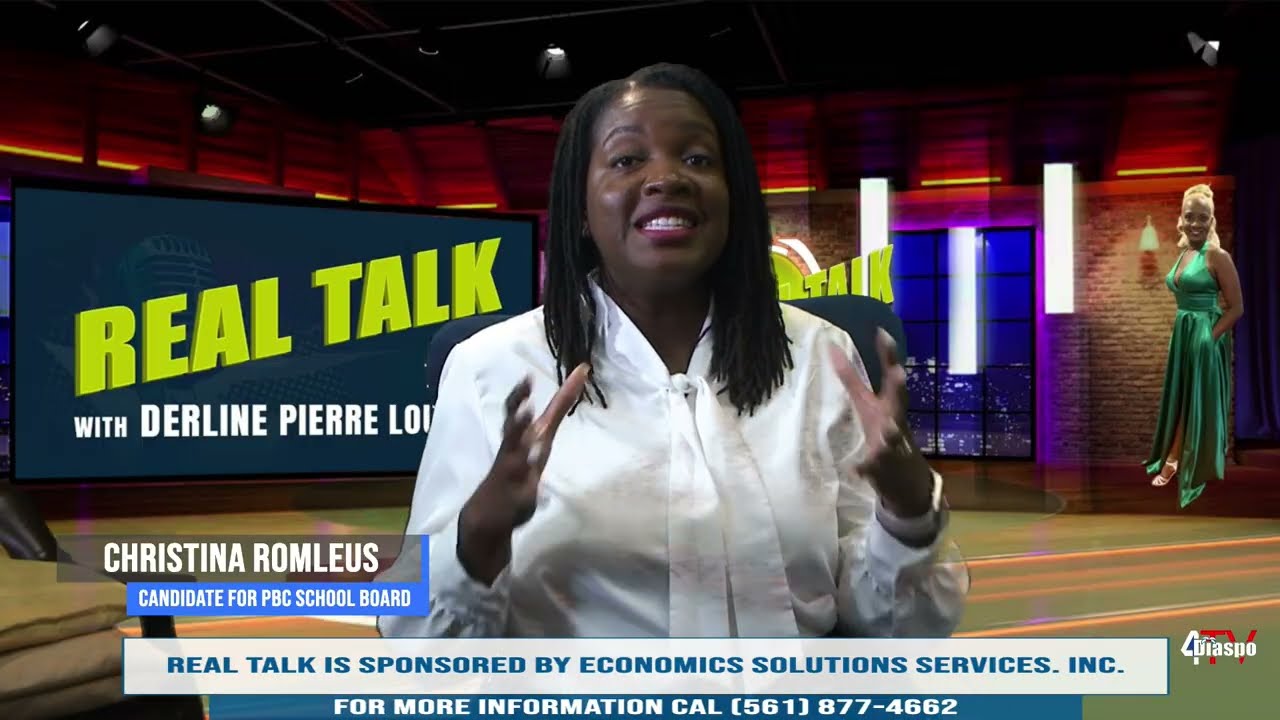 CHISTINA ROMELUS FOR PALM BEACH COUNTY SCHOOL BOARD WILL HELP BRING POSITIVE CHANGES IN OUR SCHOOLS