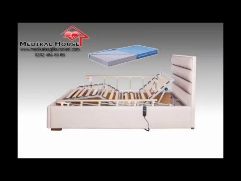 Sera Ev Tipi Medikal Hasta Karyolası (Elektrikli Motorlu Kumandalı
