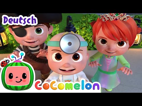 Wir lieben Halloween 🎃👻| CoComelon - JJ's Animal Time Deutsch | Cartoons und Kinderlieder