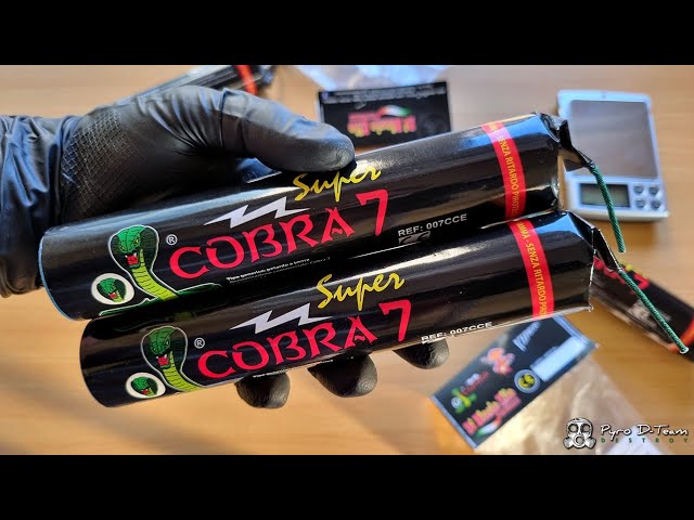 COBRA 6 - FAKE vs. ORIGINAL, What's inside FAKE Cobra 6 (28g BKS)  firecracker?