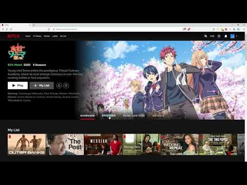 Food Wars season 1-5 on Netflix (Shokugeki no Soma) - How? Where? 