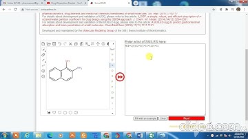 Calculation of ADME Properties using SwissADME।। Molecular docking।। Ligand guided drug design