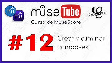 How to add and remove measures in MuseScore? MuseTube #12 (MuseScore Course)