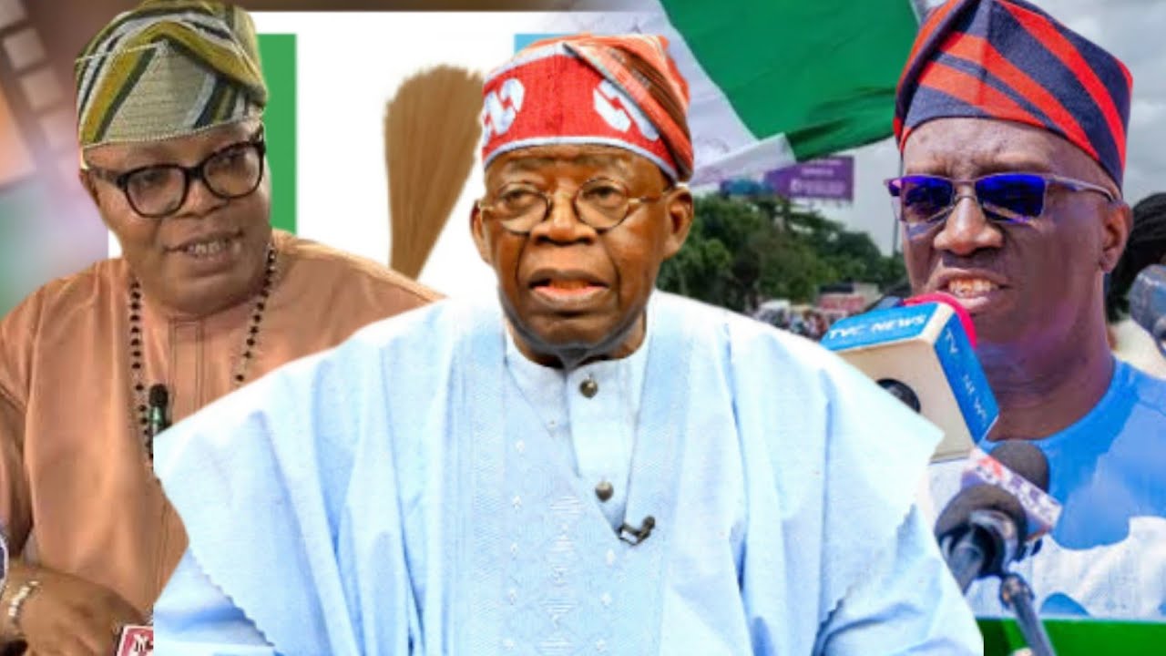 ОКПЕБХОЛО БРОСАЕТ МОЛОТ! Носите кепку Тинубу, иначе рискуете быть отстранённым. Председатель Эдо ...