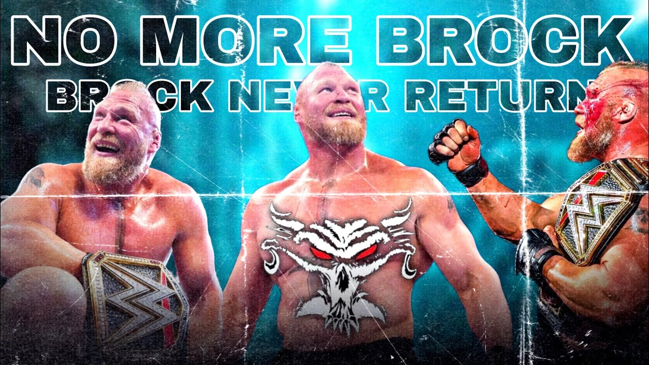 ⁣BREAKING NEWS | Brock Lesnar Never Return Again in WWE Company - Good Bye Brock Lesnar