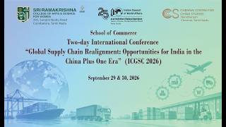 SRCW - School of Commerce | ICWA | C3S | International Conference  |  ICGSC 2026 | Day 2