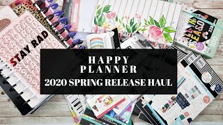 Happy Planner Spring 2020 Haul
