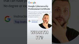 Is The Google Cybersecurity Professional Certificate Worth It? ?