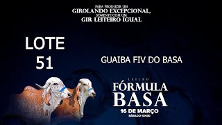 LOTE 51   BASA 2558