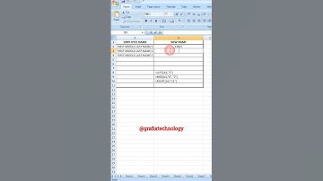Left Right Mid Formula Use in Excel#viral #shorts #short #shortfeed #reels  @GrafixTechnology ​